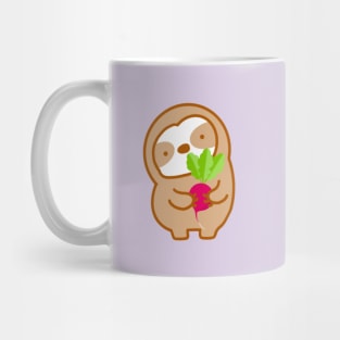 Cute Radish Sloth Mug